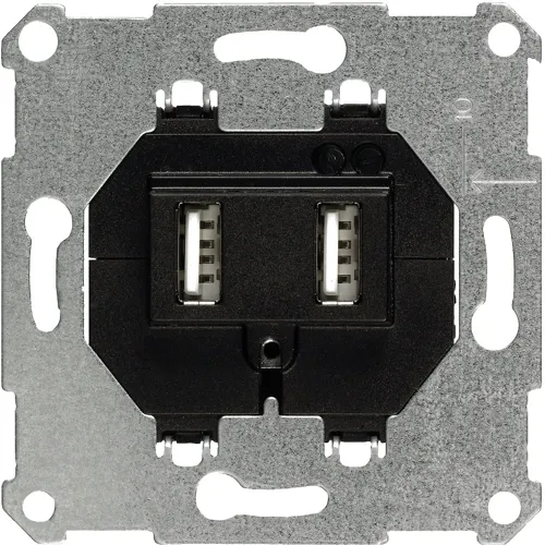 DELTA Dual USB Charger 2.1A Horizontal, 5TG2025-2 – Siemens