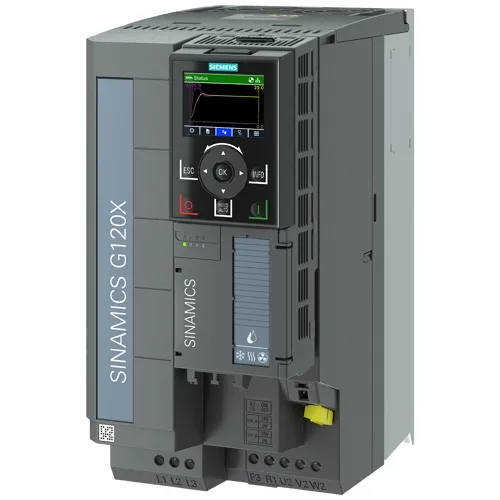 Siemens 6SL3230-3YE26-0UB0 | SINAMICS G120X 11 kW Unfiltered Drive with IOP-2