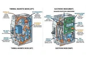 Electronic vs Thermal-Magnetic Breakers
