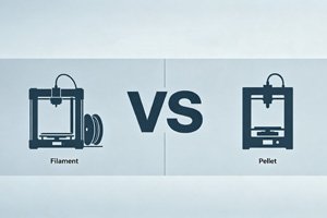Filament vs Pellet 3D Printing: Total Cost of Ownership for Industrial Th